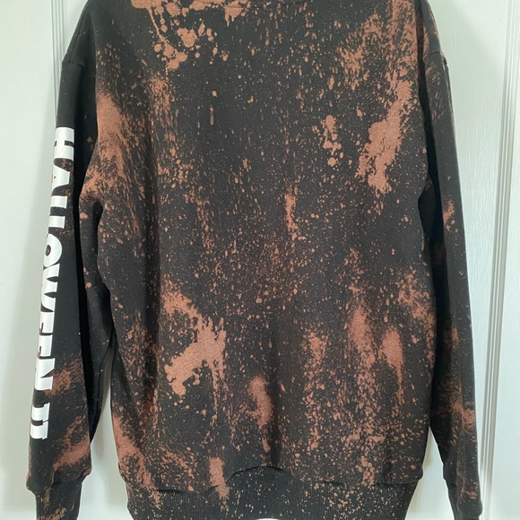 NWOT custom dye Halloween II licensed graphic sweatshirt - Picture 2 of 5